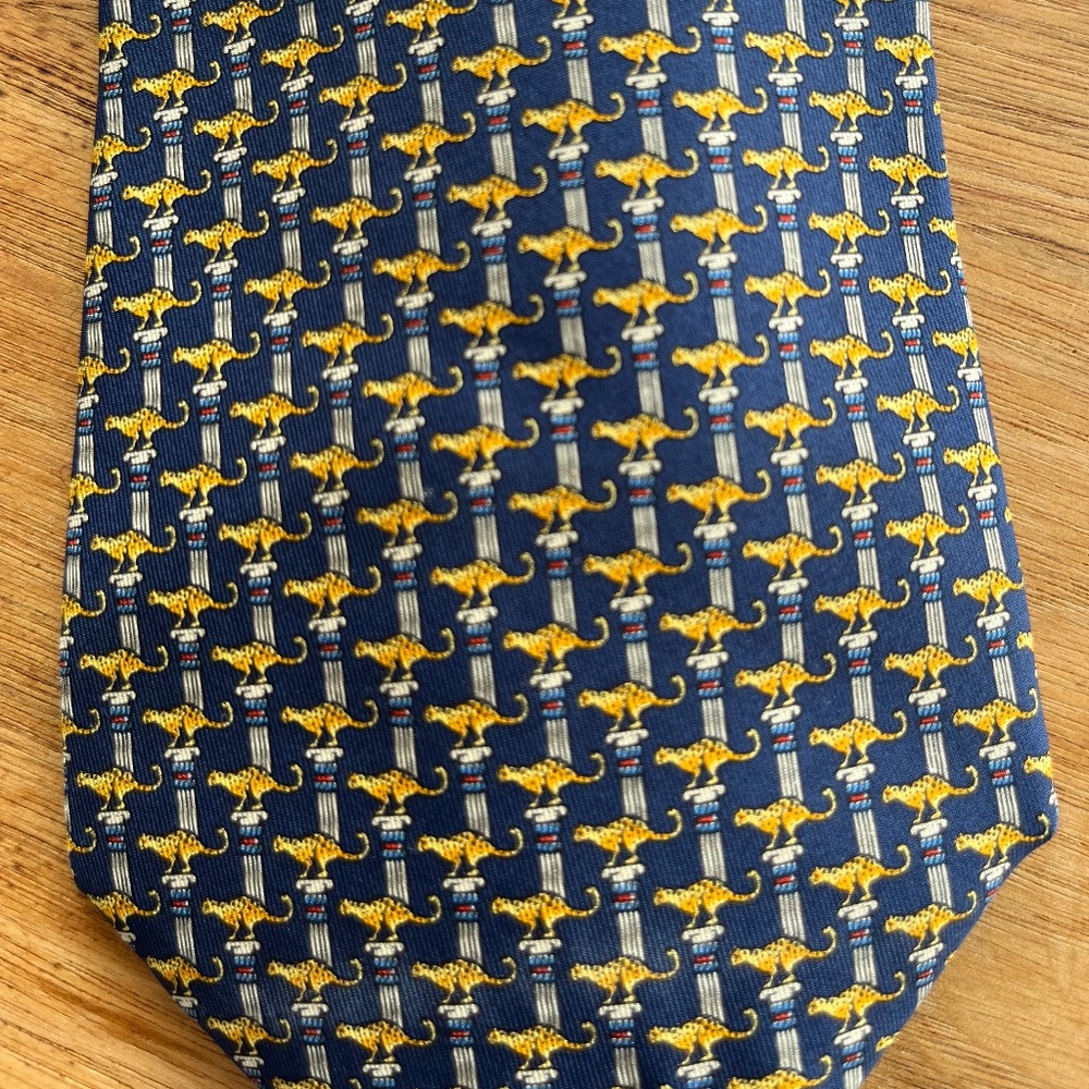 Ferragamo Silk Tie - Cheetahs